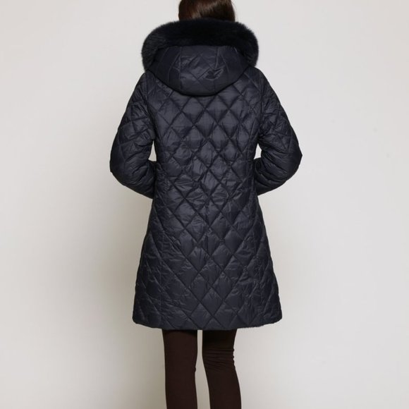 NW✅ BLUE DUCK FUR EVERSIBLE JACKET: FUR - FOX TRIM + FUR SCARF ✨BOTH NWT's - Picture 2 of 16